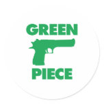 Green Piece stickers