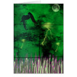 green place greeting card