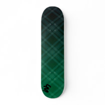 green plaid skate boards