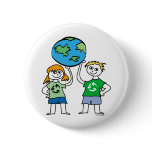 Green Planet Kids buttons