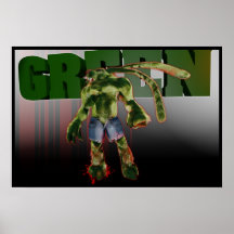 GREEN PRINT