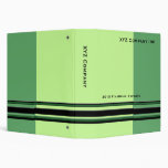 Green Professional Vinyl Binders