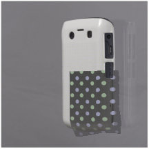 Green, Purple and Black Polka Dot Case-Mate Case Blackberry Bold Case