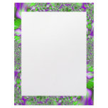 green purple fantasy letterhead