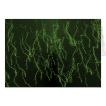 Green Raining Lightning Cards