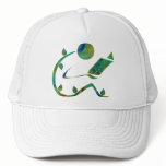 Green Reader Cap Trucker Hat