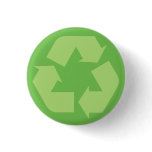 Green Recycle Button