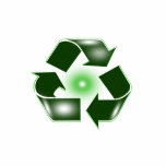 Green Recycle Logo Polo Shirt