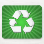 Green Recycle Mousepad 001