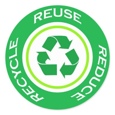 Green recycle - Sticker by cycreation
