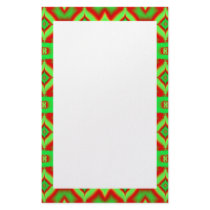 green red holiday pattern