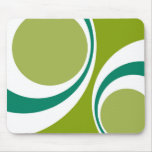 green retro mouse mats