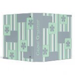 Green Retro Pattern Coupon Organizer