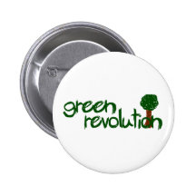 Green Revolution Button