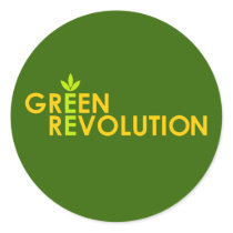 Green Revolution Sticker