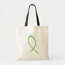 Green Ribbon Bag