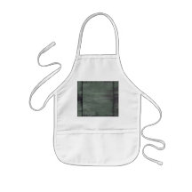 Green riveted steel texture apron