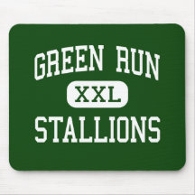 Green Run - Stallions - High - Virginia Beach Mouse Pad