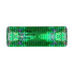 green salad return address labels