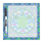 Green Sea Turtle Small Dry Erase Board