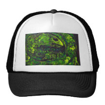 Green Serpent ( dark animal symbolism) Mesh Hat