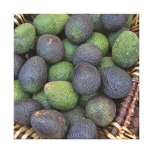 Green shades of Avocado Gallery Wrapped Canvas