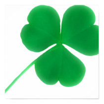 Green Shamrock Ireland Symbol Framed Print posters