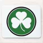 Green Shamrock Mouse Mats