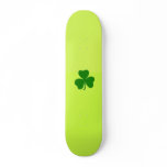 Green Shamrock Skateboard