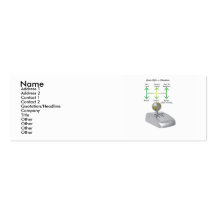 Green Shift - Directions - Profile Card Business Card Templates