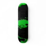 Green Custom Skate Board