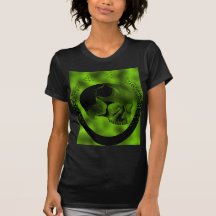 Green Skull Tee Shirts