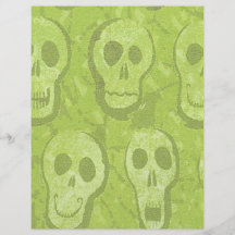 Green Skulls Flyer