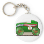 Green Soap Box Car Key Chains