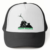 Green Soldier Windmill Hat