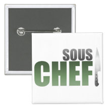 Green Sous Chef Button