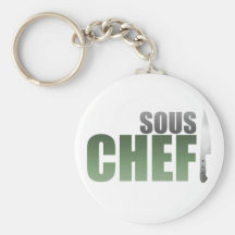 Green Sous Chef Key Chains