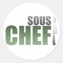 Green Sous Chef Sticker