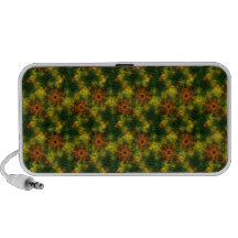 Green Sparkles Mp3 Speakers