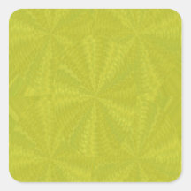 Green Sparlkle Lable Label - Print in Light Shade Square Sticker