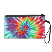 Green Spiral Tie Dye bagettes bags