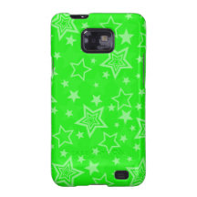 Green Stars Samsung Galaxy S Case