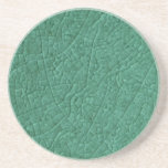 Green stone cracks Coaster
