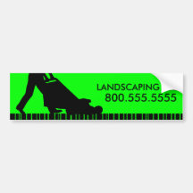 green streak landscaping llc bumper stickers