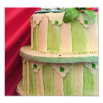 Green striped photo