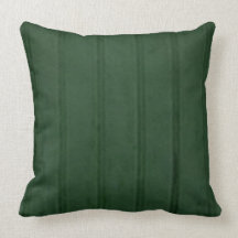 Green Striped Pillow