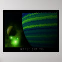 Green Stripes posters