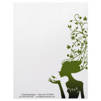 green sugar letterhead design