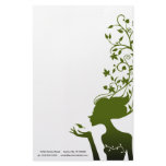 green sugar stationery