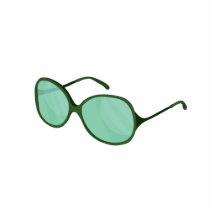 green sunglasses beach wear.png photo cutouts